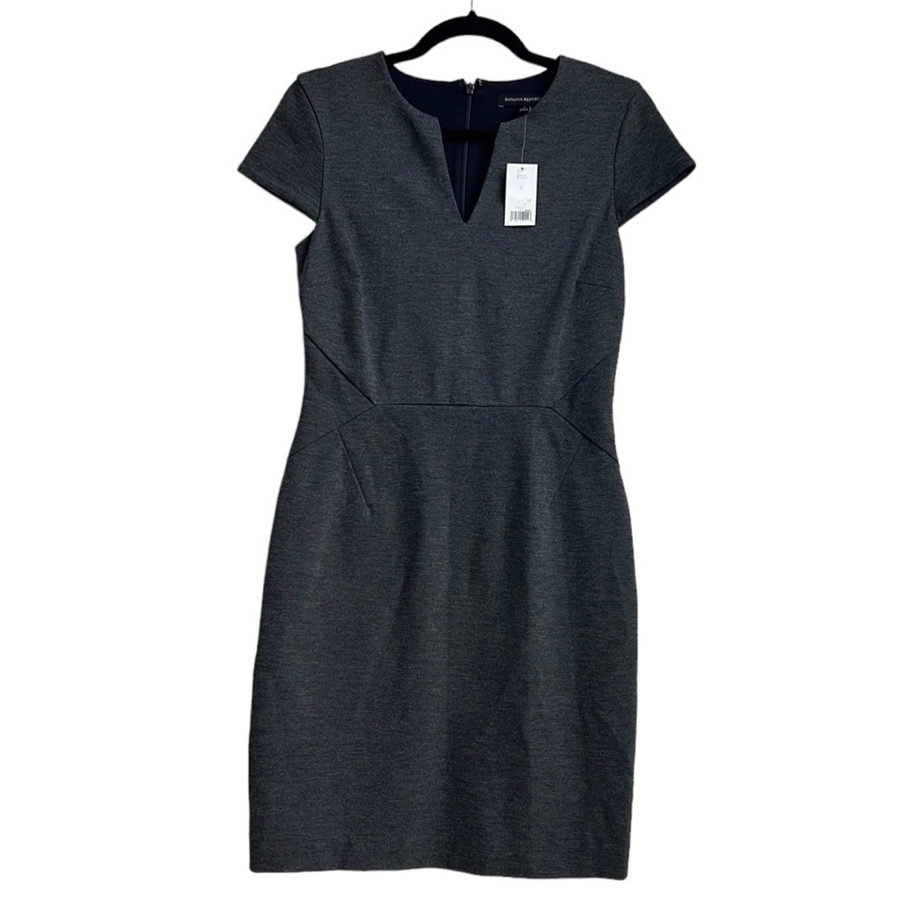 Banana Republic Short Sleeve Seamed dress